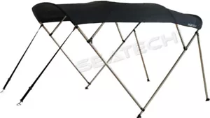 Seatech 4 Bow Bimini Top Aluminium 240cm Long 200-216cm - Picture 1 of 4