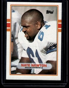 1989 Topps Nate Newton Dallas Cowboys #392