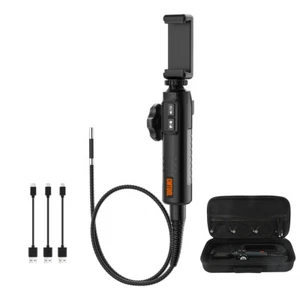 1080P HD Industrial Endoscope 6.35mm Borescope Inspection Camera Fit for iPhone - Picture 1 of 16