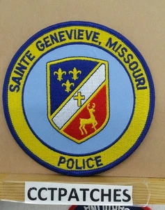 SAINTE GENEVIEVE, MISSOURI POLICE SHOULDER PATCH MO - Picture 1 of 2