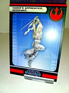 Star Wars Miniatures VADER'S APPRENTICE, REDEEMED 48 25/60     CARD ONLY RARE - Picture 1 of 2