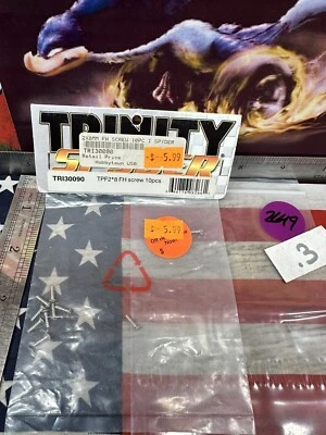 TRINITY TRI30090 Flat Head Screw for: I SPYDER / TPF 2mm X 8mm X 10pc. - Image 1 of 3