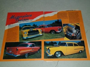 VARIOUS VINTAGE 1955 CHEVROLET AD / ARTICLES - HUGE VARIETY!!! - Bild 1 von 31