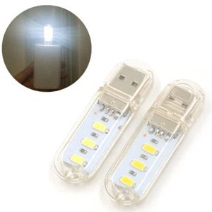 1X Mini Usb Led Nachtlicht Camping Lampe Für Lese Glühbirne Laptops ComputeR'ME - Photo 1/8