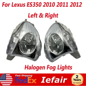 Fits for Lexus ES350 2010 2011 2012 Front Driving Fog Lights Lamps 2PCS LH + RH - Picture 1 of 11