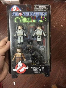DST Ghostbusters Minimates Box Set Series 1 Cartoon Action Figure Collection - Picture 1 of 1