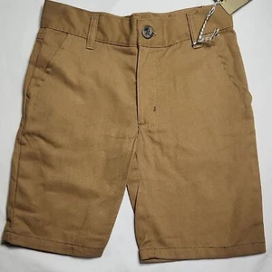 NWT Boys U.S. Polo Assn. 7T Dark Khaki Shorts - Picture 1 of 6