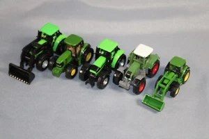 Siku John Deere - Deutz - Fendt - Traktor u. a. mit Frontlader Siku Super-Serie - Bild 1 von 2