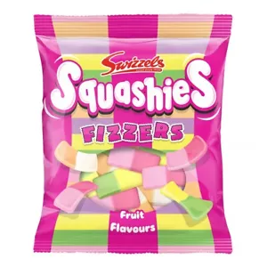 Swizzels Squashies Fizzers Fruit Flavours 120g im Beutel - Bild 1 von 1