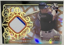 2015 Topps Tribute Relics Orange #TRMP Mike Piazza Jersey /75