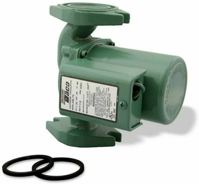 Taco 008-F6 Cast Iron Pump - Green