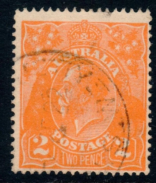 1914-20 Australia Stamps SC 27 A4 USED - Image 1 of 1