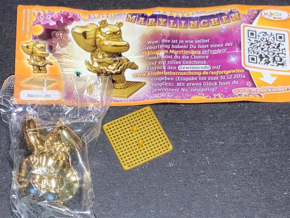 Variante -  Goldenes Marylinchen + BPZ FF269A 40 Jahre Überraschungsparty - Bild 1 von 1