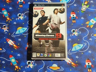 Winning Eleven 9: Ubiquitous Evolution Sony PSP Japan Import US Seller CIB - Image 1 of 3