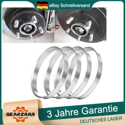 4x Zentrierringe 74,1 x 72,6 mm für BMW E36 E46 E34 E39 E83 F39 F25 F26 Felgen - Bild 1 von 4