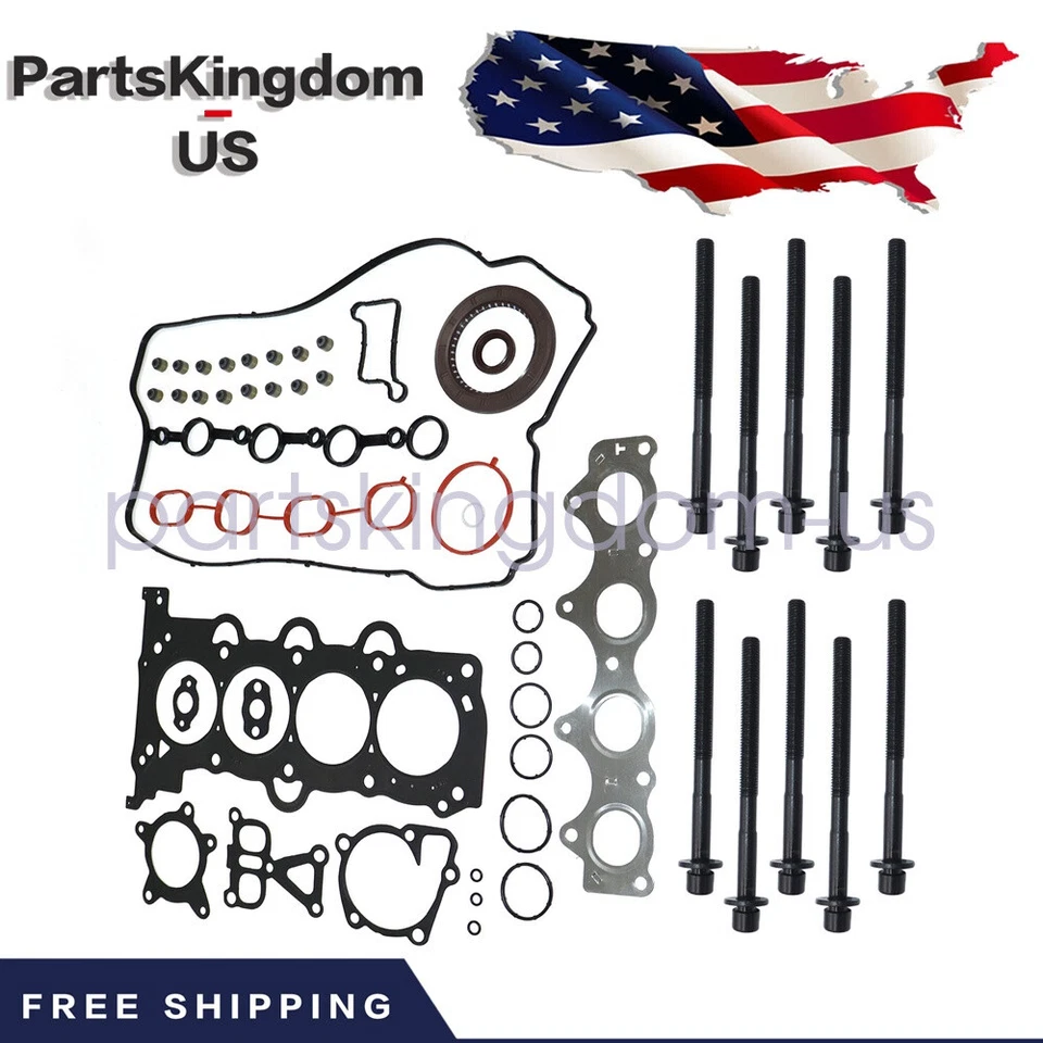 Juego de juntas de culata con pernos para Hyundai Kia Accent Rio 1,6 L L4 2012-2016 HS26554 Foto 1 de 4