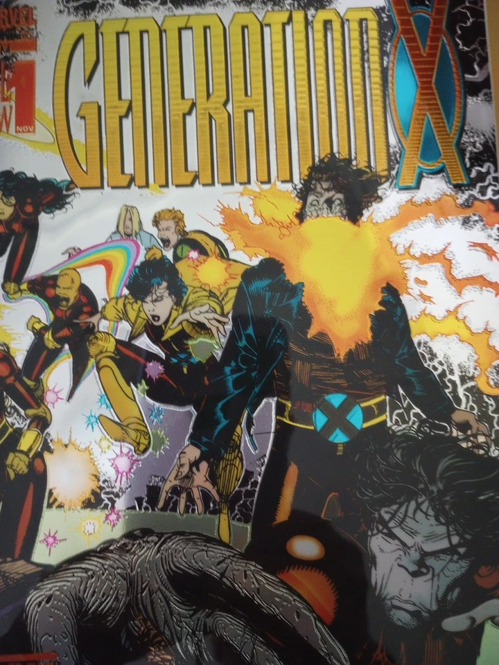 漫威 1994 年漫画 X 代,X 战警事件,箔封面卷。 1 "Third Genesis" — 第 1/1 张图片