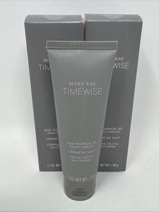 Crema de tratamiento nocturno Mary Kay Timewise 089007 Age Minimize 3D 1,7 oz - Lote de 2 - Imagen 1 de 6