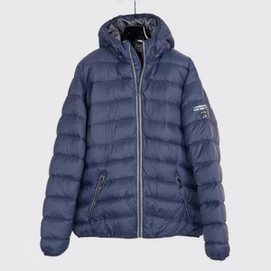 Point Zero Ultralight Puffer Jacket Size XL Navy Performance Parka - Picture 1 of 5