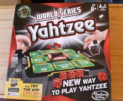 World Series Of Yahtzee Hasbro 2012 Complete Electronic Ages 8+  USED/UNUSED * - Image 1 of 4