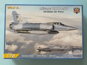 Modelsvit #72080 1/72 Ukranian A.F. Dassault Mirage 2000-5F mit SCALP-EG WhatIf NR - Bild 1 von 18