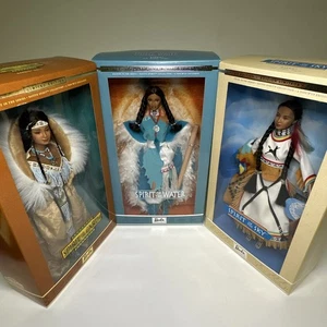 Barbie Native Spirit Sammlung 3 Stück Erde Wasser Himmel Neu Toys R Us - Bild 1 von 15