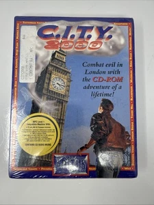 C.I.T.Y. 2000 London - Big Box PC Game - Aditus Inc - New Sealed - Picture 1 of 6