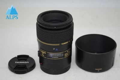 TAMRON SP AF 90mm F2.8 Di MACRO 272E Lens Canon EOS EF Mount w/ Hood #251021b - Image 1 of 4