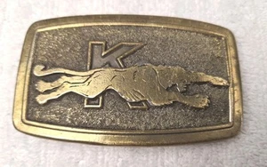 VINTAGE 1977 KENTUCKY WILDCATS BELT BUCKLE Limited Edition HTF - Picture 1 of 7