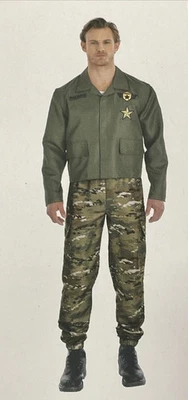 Disfraz Uniforme Soldado Grande Adulto 42-44 Foto 1 de 4