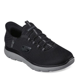 Men's Skechers, Slip-ins: Summits - High Range Sneaker - Wide Width 232457W-BKCC - Picture 1 of 6