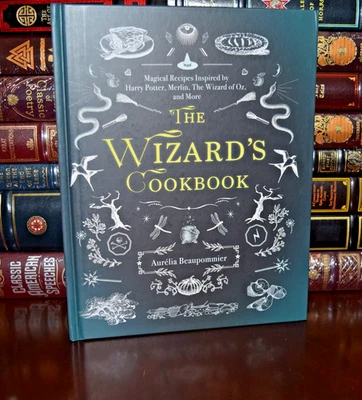 New Wizard's Cookbook Magical Recipes Harry Potter Wizard of Oz Deluxe Hardcover Foto 1 de 4