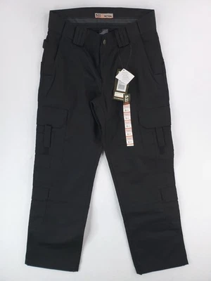 Pantalones tácticos 5.11 para mujer 10 regulares negros Taclite EMS calce relajado Ripstop nuevos Foto 1 de 4