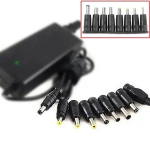 Universal 7PCS Laptop Charger Adapter Tips Set DC Power Connectors UK - Picture 1 of 6