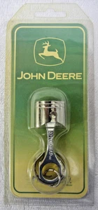 New JOHN DEERE PISTON & CONNECTING ROD MOTORHEAD KEYCHAIN Tractor Fob NOS NIB - Picture 1 of 3