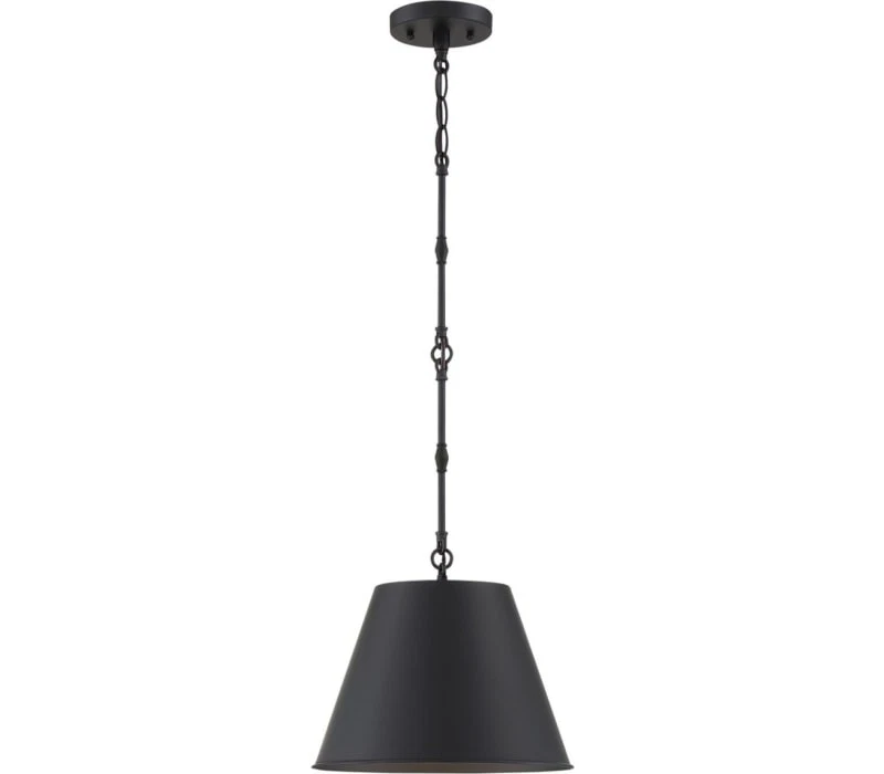 Colgante Alden Savoy Essentials 7-232-1-89, 1 luz 60 vatios, negro mate Foto 1 de 1