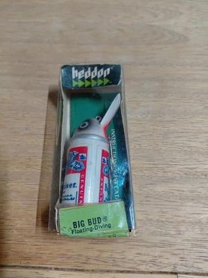 Винтажный Heddon Big Bud 9410 в оригинальной коробке со вставкой 1970-е - Изображение 1 из 4