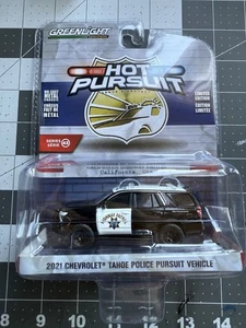 Greenlight 2021 Chevy Tahoe California Highway Patrol CHP - Picture 1 of 2