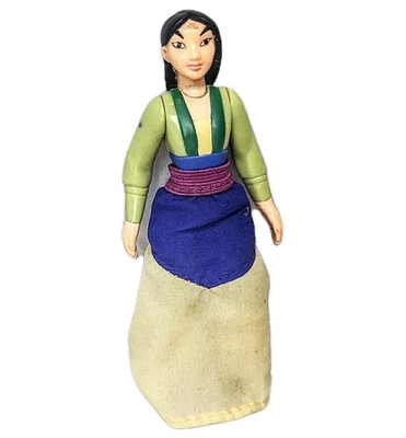 Disney Princesa Mulan 4" Figura de Acción Muñeca de Plástico McDonald's Juguete Decoración de Pasteles Foto 1 de 4