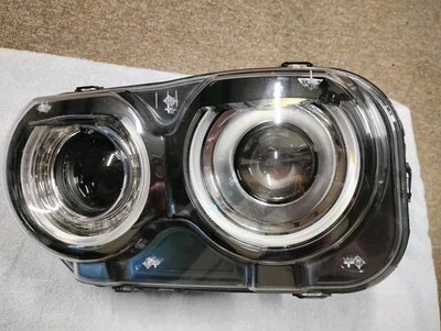 DODGE Challenger 2016-2020  Front Left Xenon HID Headlight 68174067AE OEM Used.  - Image 1 of 4