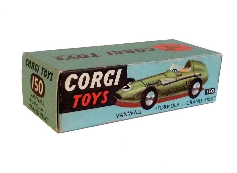 Corgi toys boîte box repro 150 vanwall formula 1 grand prix