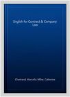 English for Contract & Company Law, Paperback by Chartrand, Marcella; Millar,...