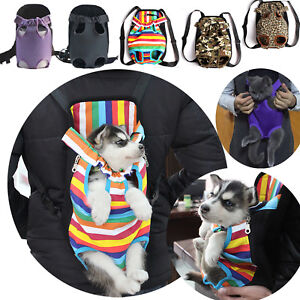 Hot Pet Dog Backpack Carrier Puppy Pouch Cat Travel Tote Front Bag With Legs Out
