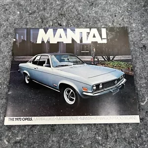 1973 Opel 20-page Original Car Brochure - 1900 GT Buick Rallye Kadett Manta - Picture 1 of 18