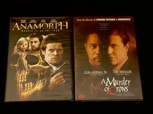 NEW! 2 Thriller DVD Lot! Anamorph, A Murder of Crows - Picture 1 of 7