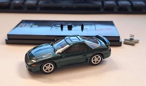 PARA 64 1/64 1994 MITSUBISHI 3000GT GTO LHD PANAMA GREEN PA-55132 - LOOSE MODEL - Picture 1 of 3