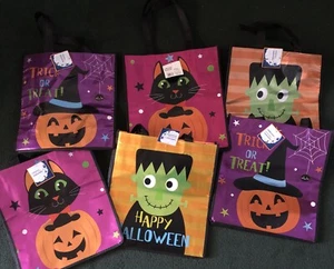 Halloween Treat Bags - Variety Pack of 6 (NEW) - Picture 1 of 4