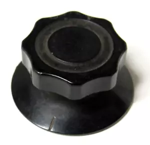 Bakelite Skirted Studio Control Knob c 1940's-1960's - Picture 1 of 4