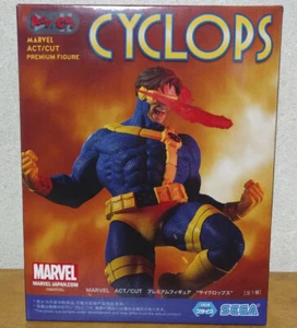 Japan Authentic Marvel ACT/CUT Premium Figure X-Men Cyclops - Picture 1 of 8