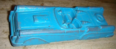 Coche de juguete convertible vintage de metal fundido a presión azul enano Rockford Illinois Foto 1 de 2